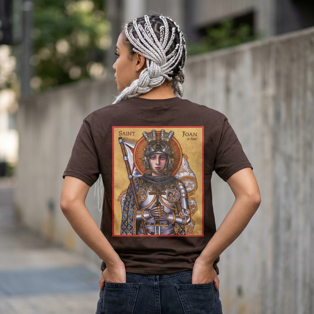St. Joan of Arc Heavy Cotton Tee